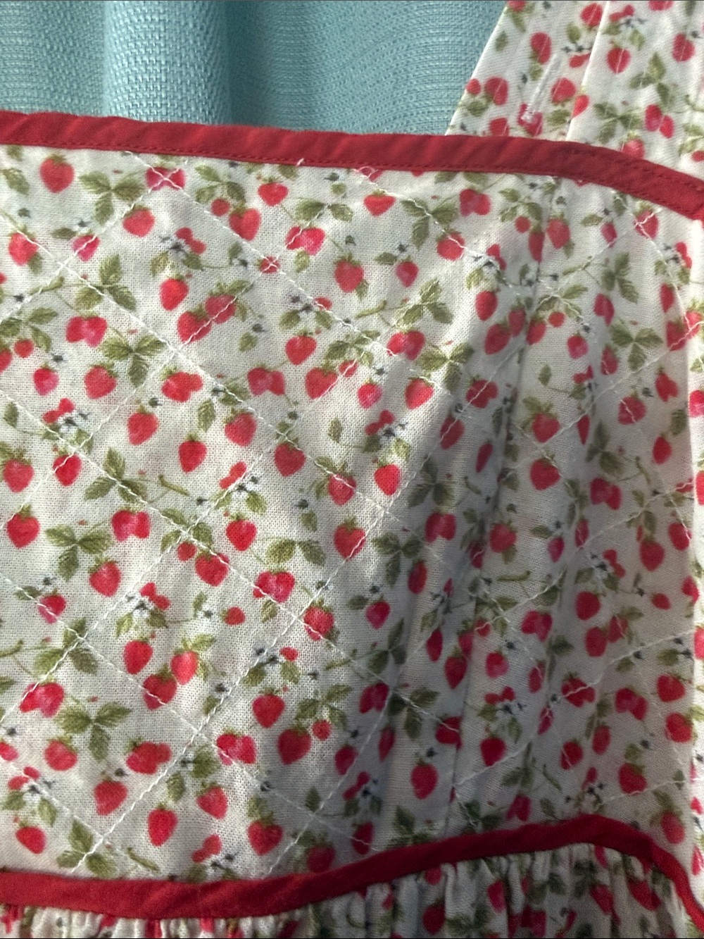 Christy Dawn Chiara strawberry print dress, XS - excellent condition! - Picture 2 of 6